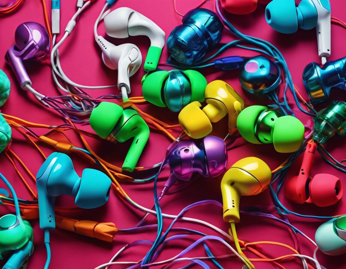 Colorful Earbuds