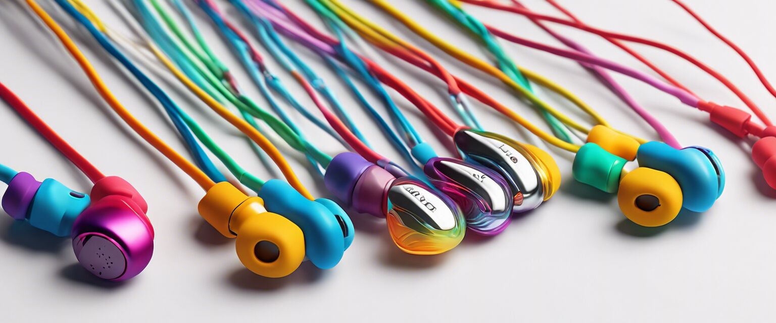 Colorful Earbuds